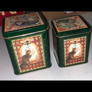 Vintage Holiday tins